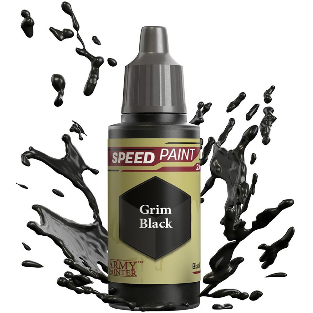 

Аксессуары Army Painter Speedpaint 2.0: Grim Black (18ml)