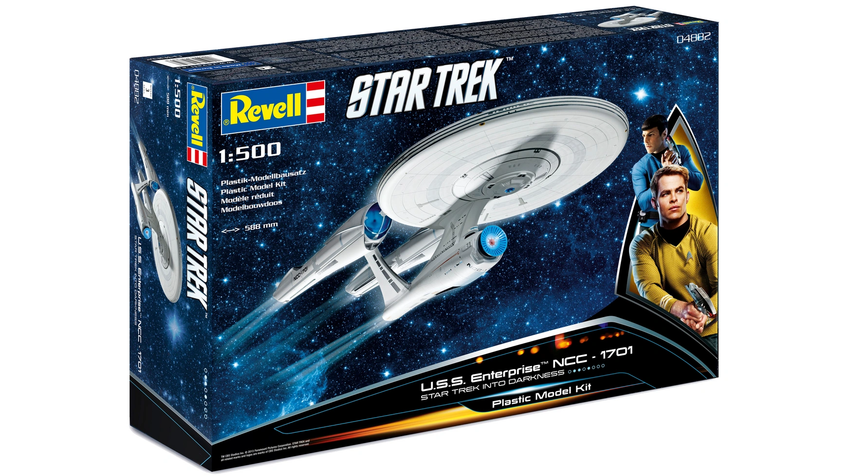 

Revell ВМС США Энтерпрайз NCC-1701 В ТЕМНОТУ