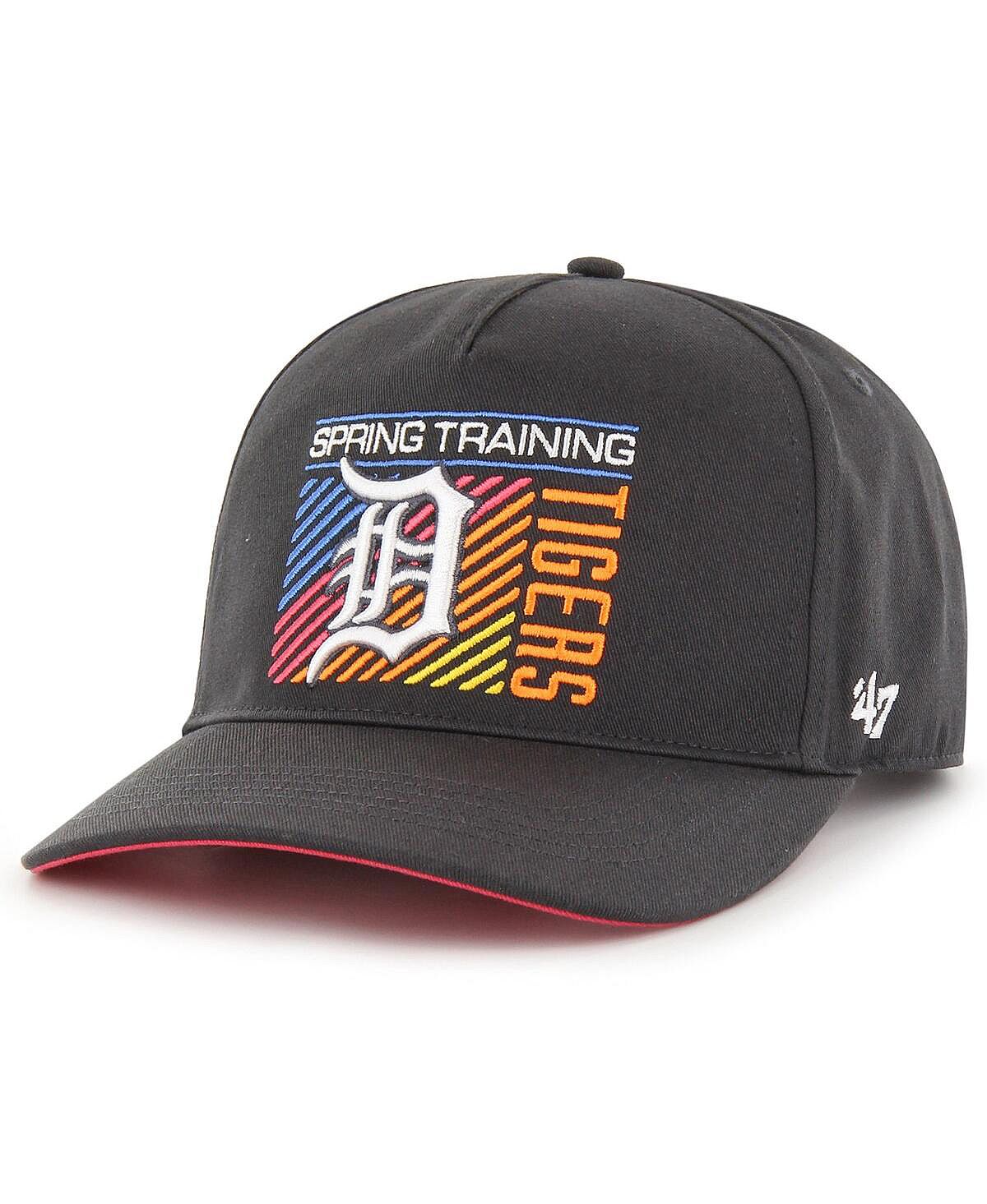 Мужская темно-серая бейсболка Snapback Reflex Hitch Detroit Tigers 2023 Spring Training '47 Brand
