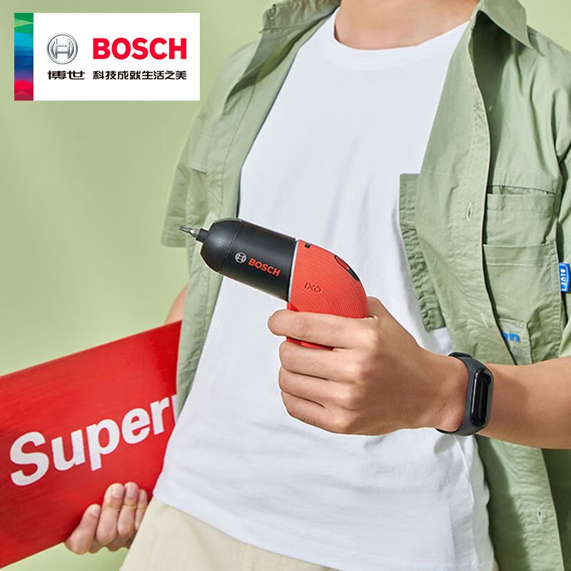 Электрическая отвертка Bosch, многофункциональная аккумуляторная электрическая ручная дрель, маленькая литиевая электрическая дрель, бытовая мини-отвертка