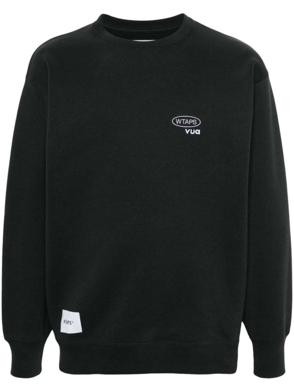 

WTAPS толстовка с вышитым логотипом, серый