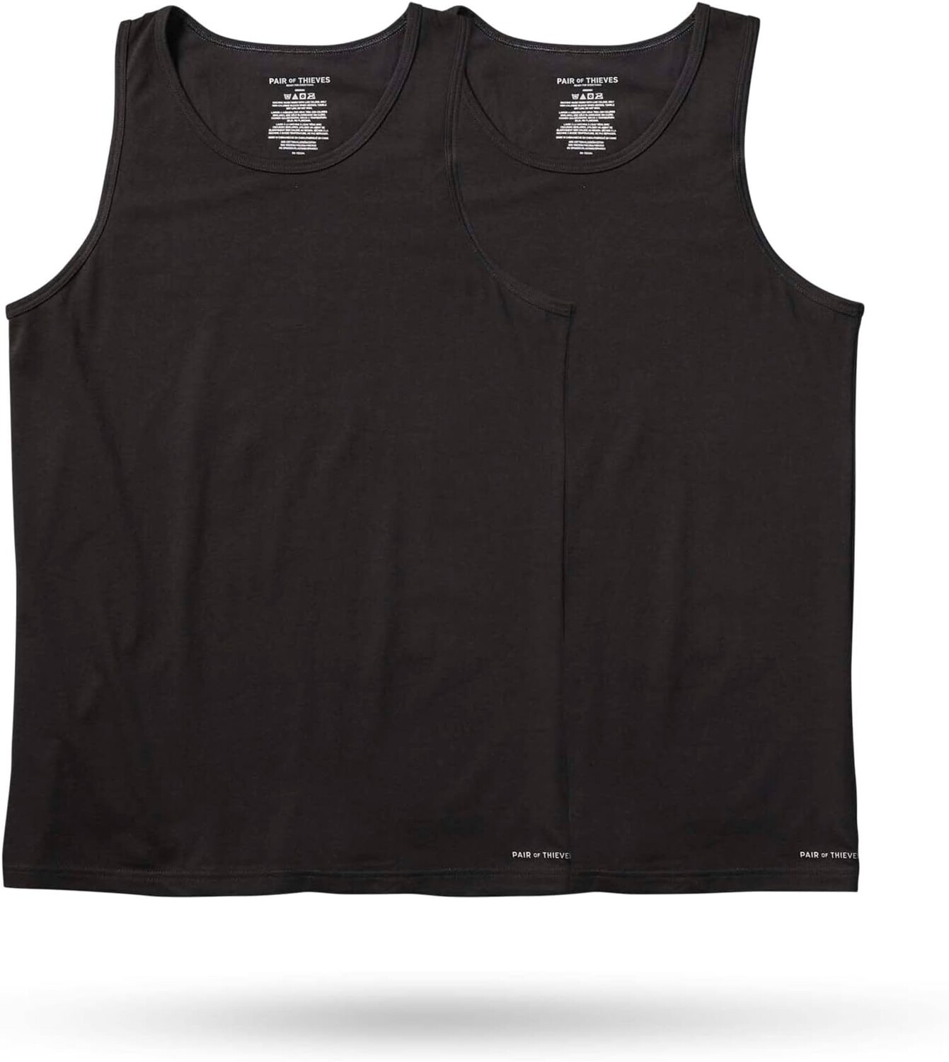 

Майка Slim Fit Tank Undershirt 2-Pack Pair of Thieves, черный