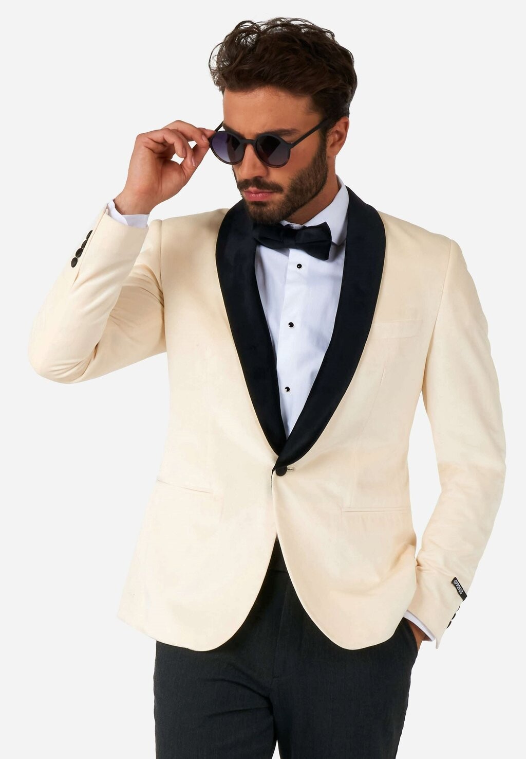

Пиджак DINNER IVORY CHAMPAGNE. OppoSuits, цвет white