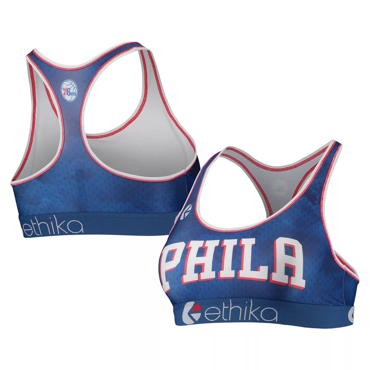 

Женский спортивный бюстгальтер Ethika Royal Philadelphia 76ers Dream