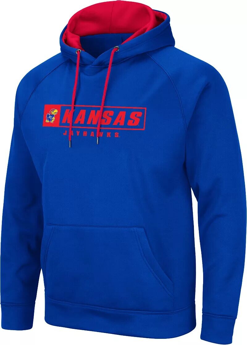 

Colosseum Мужская толстовка с капюшоном Kansas Jayhawks Royal