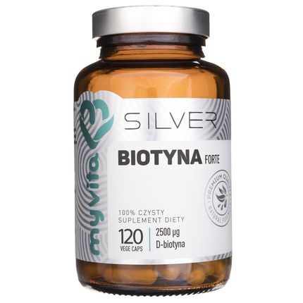 MyVita Silver Biotin Forte 2500 мкг 120 капсул