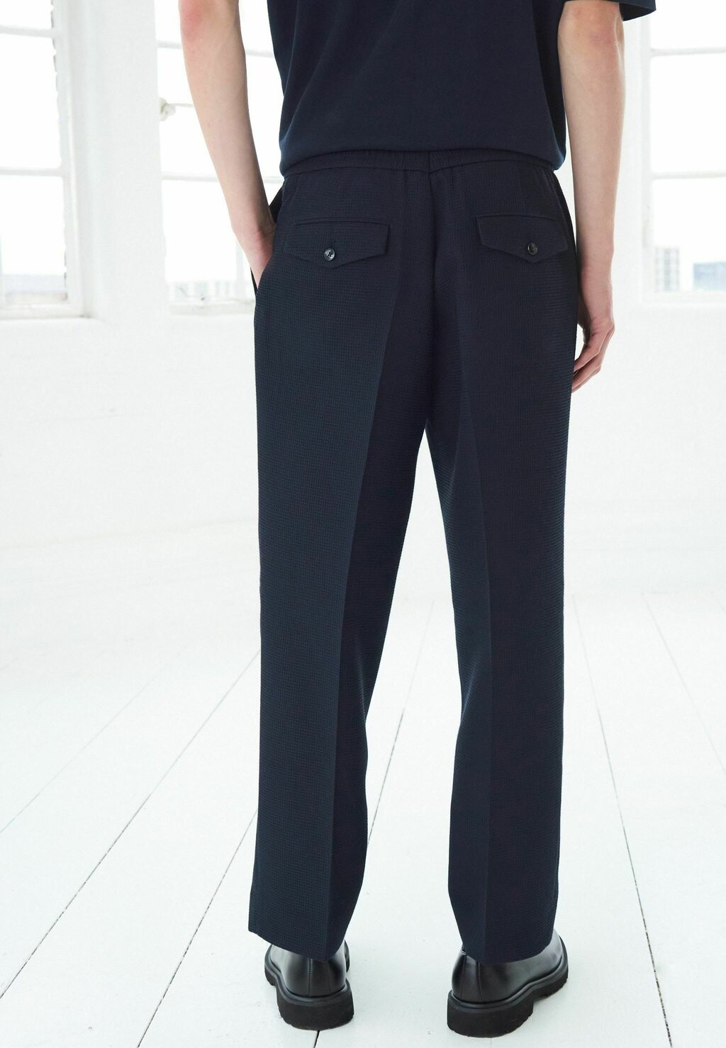 

Тканевые брюки EDIT REGULAR FIT Next, синий