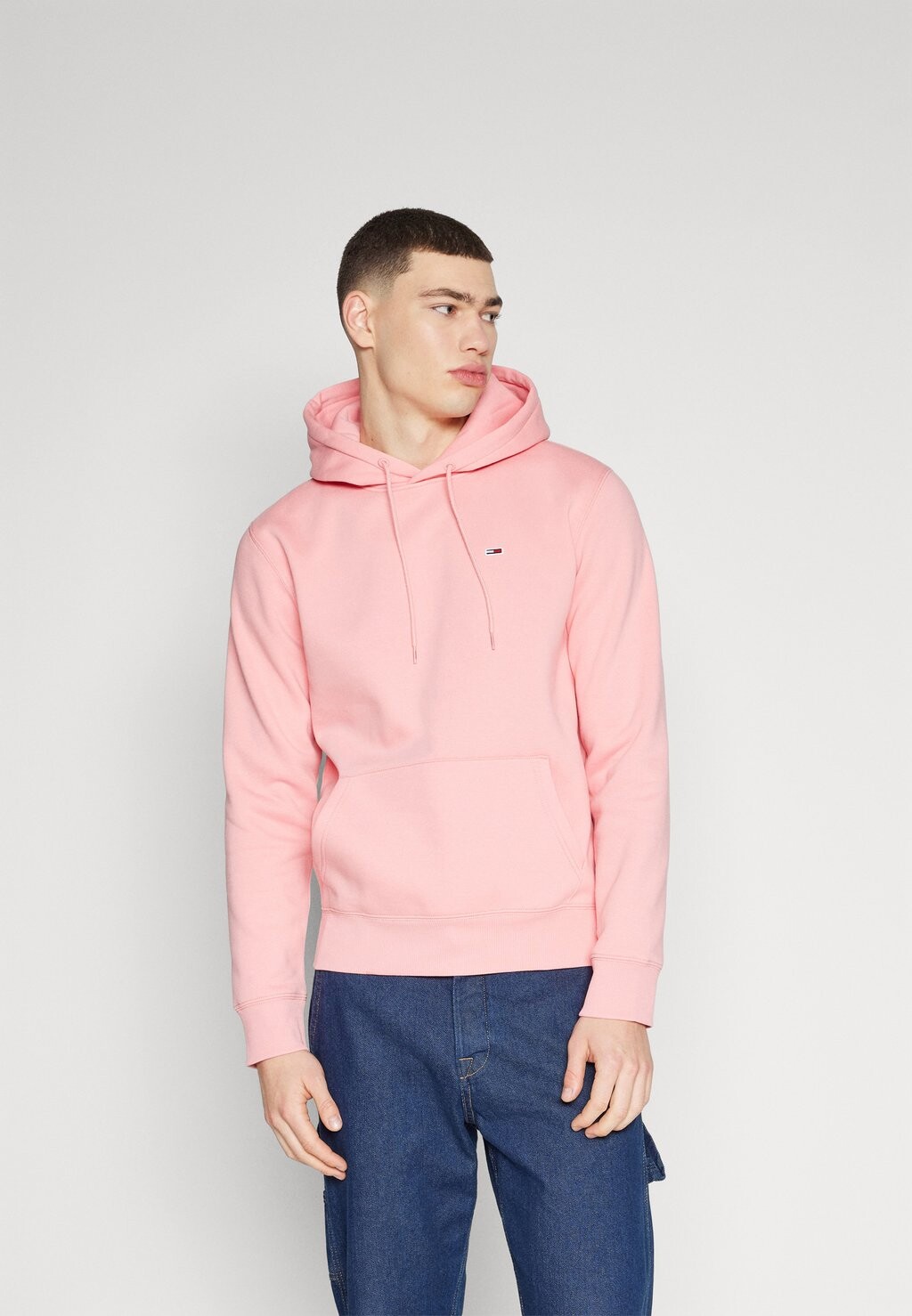 

Толстовка Hoodie Tommy Jeans, цвет tickled pink