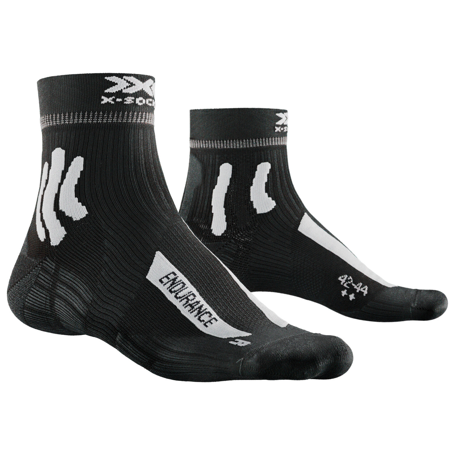 

Носки для бега X Socks Endurance 4 0, цвет Opal Black/Arctic White