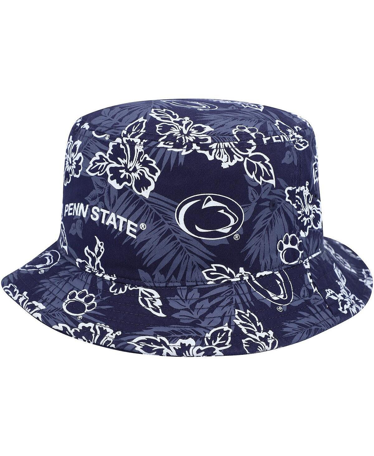

Мужская темно-синяя панама с цветочным принтом Penn State Nittany Lions Reyn Spooner