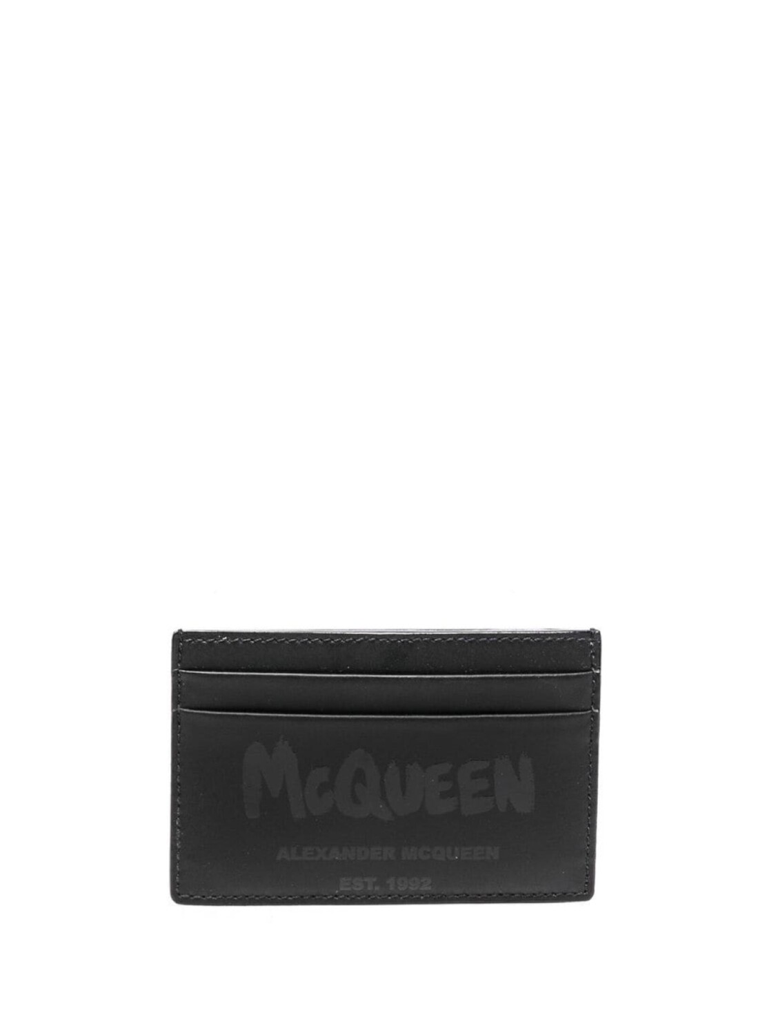 

Картхолдер с логотипом Alexander McQueen, черный