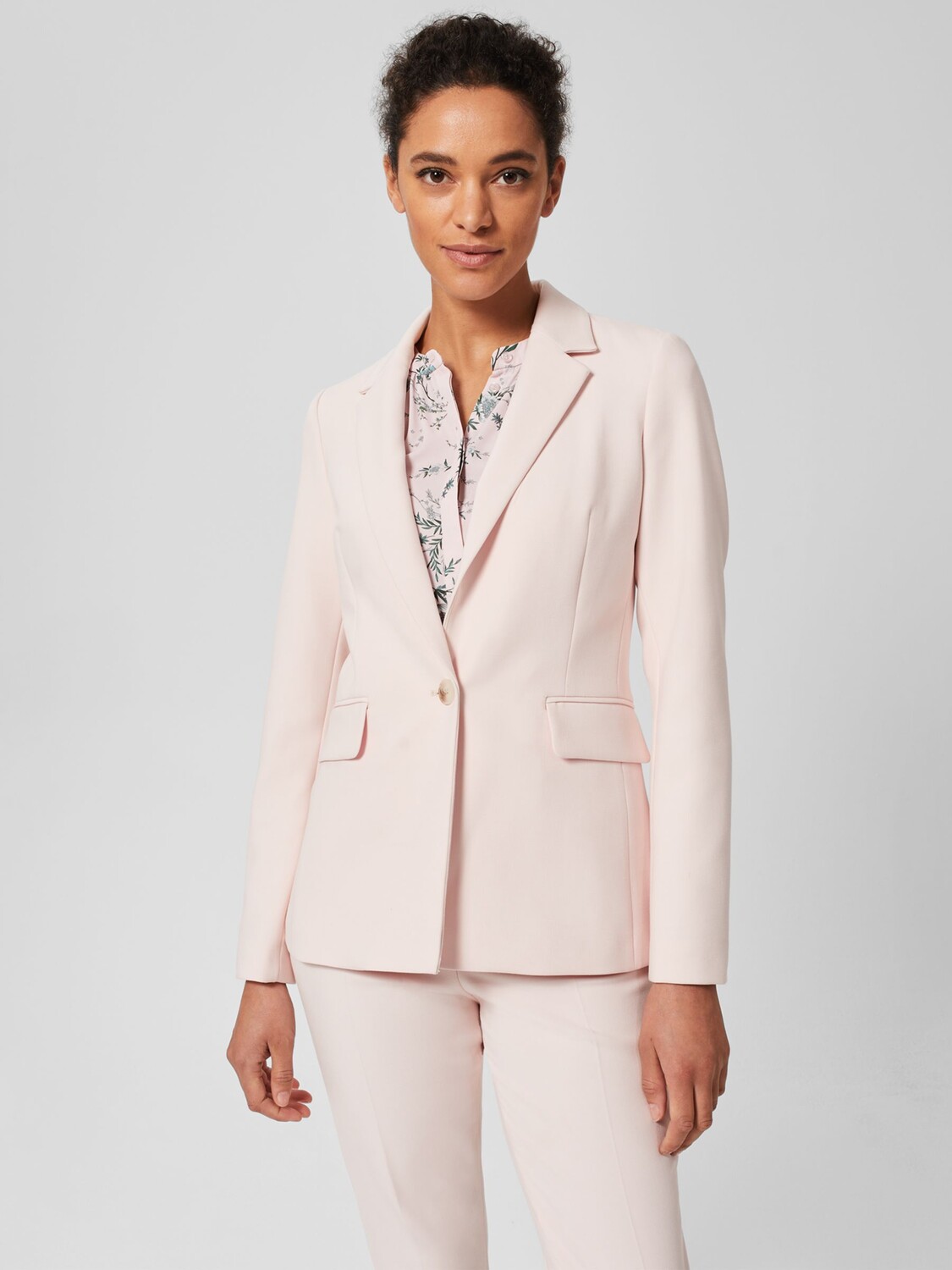

Блейзер Hobbs Petite Kaia, бледно-розовый