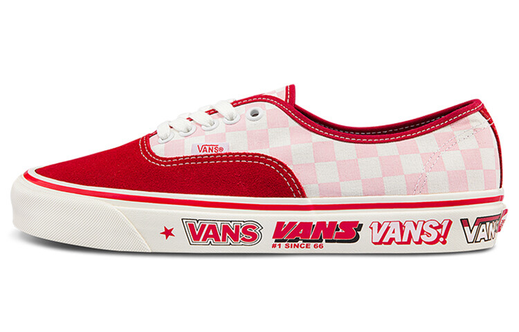 

Кроссовки Vans Unisex Style 44, красный / белый