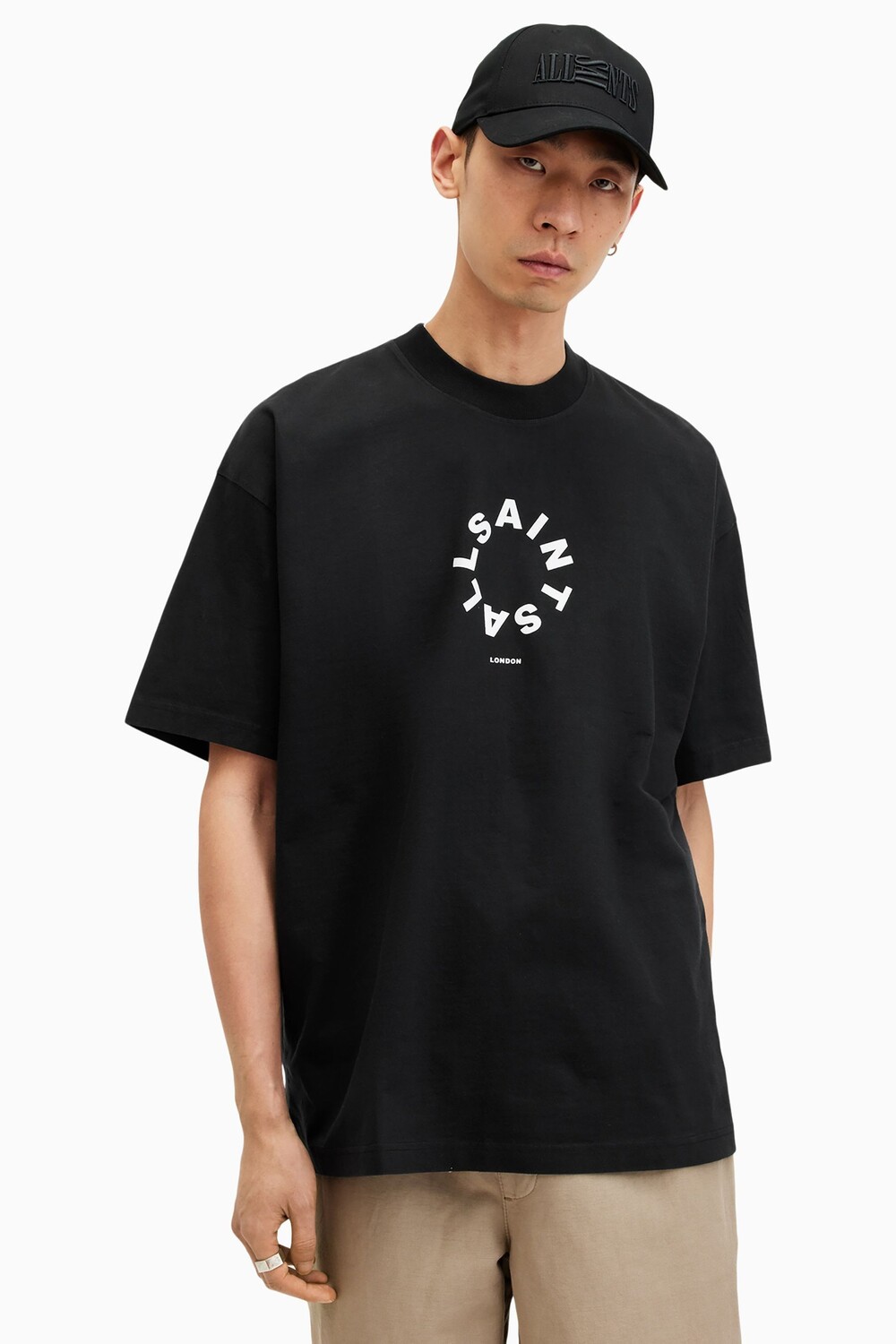 

Футболка с короткими рукавами Allsaints tierra All Saints, черный