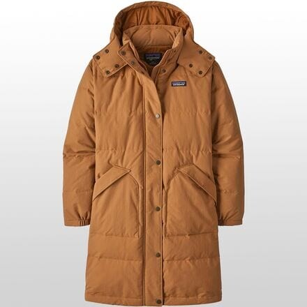 

Парка Downdrift женская Patagonia, цвет Nest Brown
