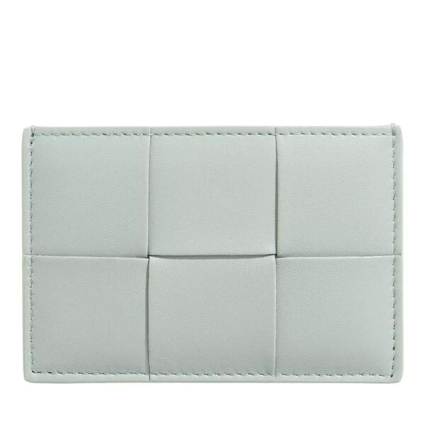 

Кошелек card holder leather new Bottega Veneta, зеленый