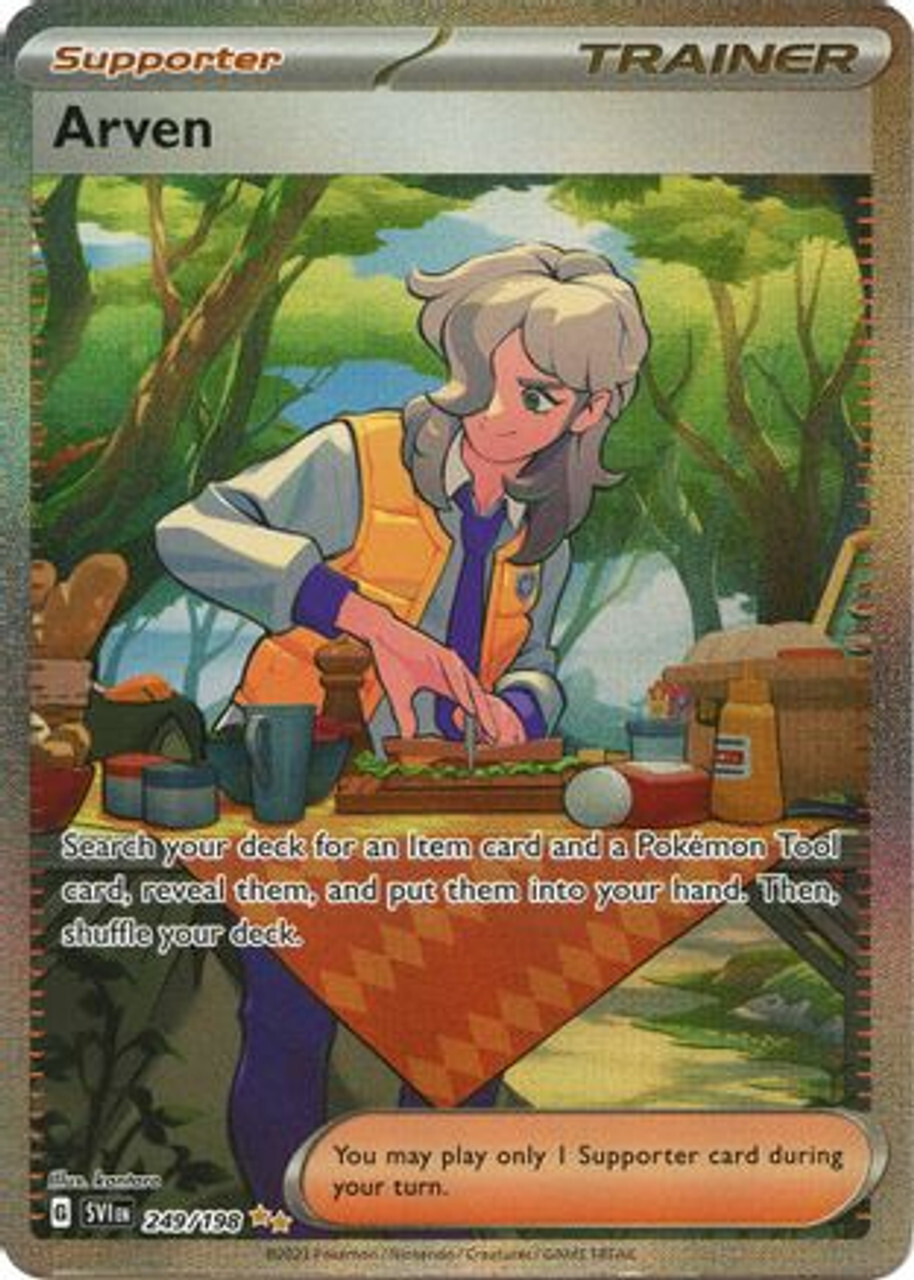 

Карточная игра Arven - 249/198 249 - SV01 Scarlet Violet Base Set Holofoil