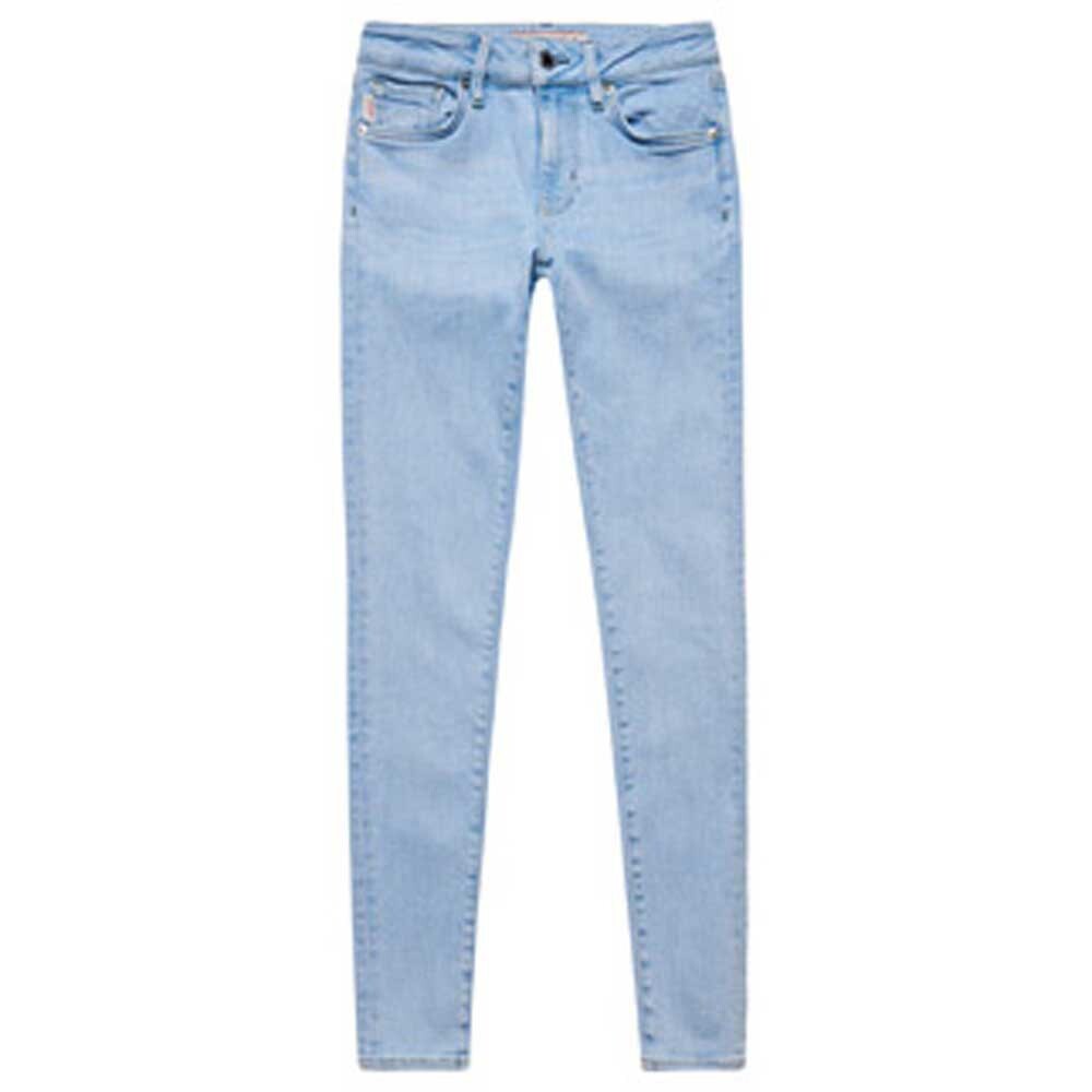 

Джинсы Superdry Mid Rise Skinny, синий