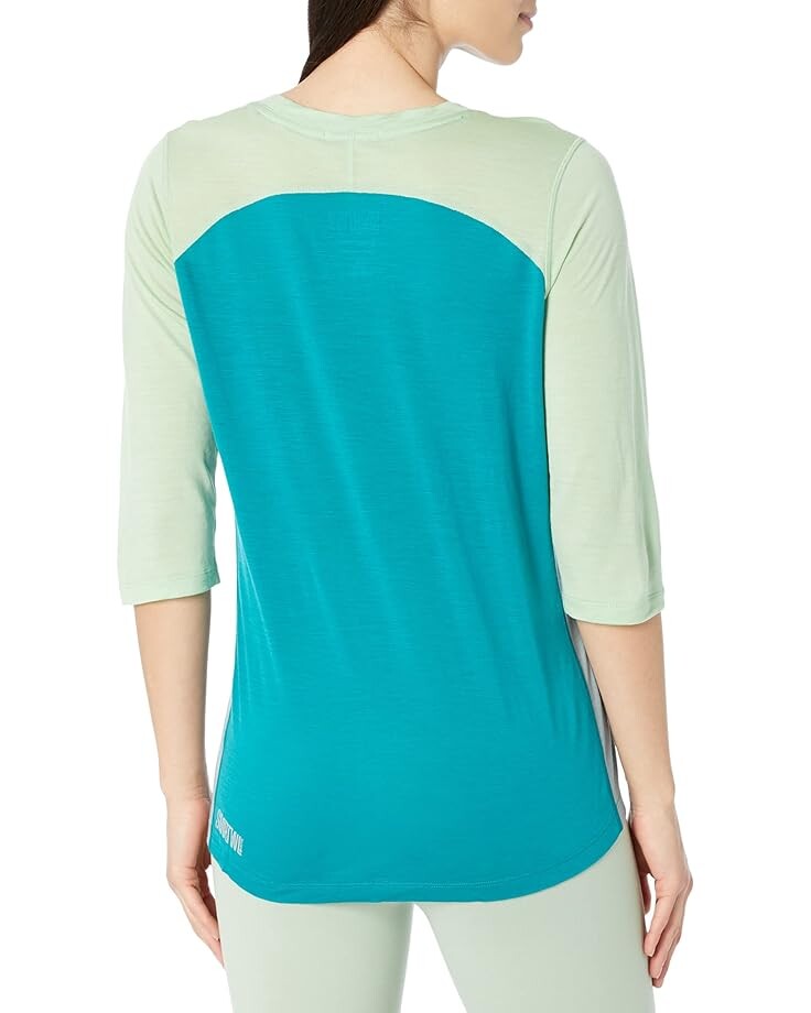 

Футболка Smartwool Ultralite Mountain Bike 3/4 Sleeve Tee, цвет Deep Lake