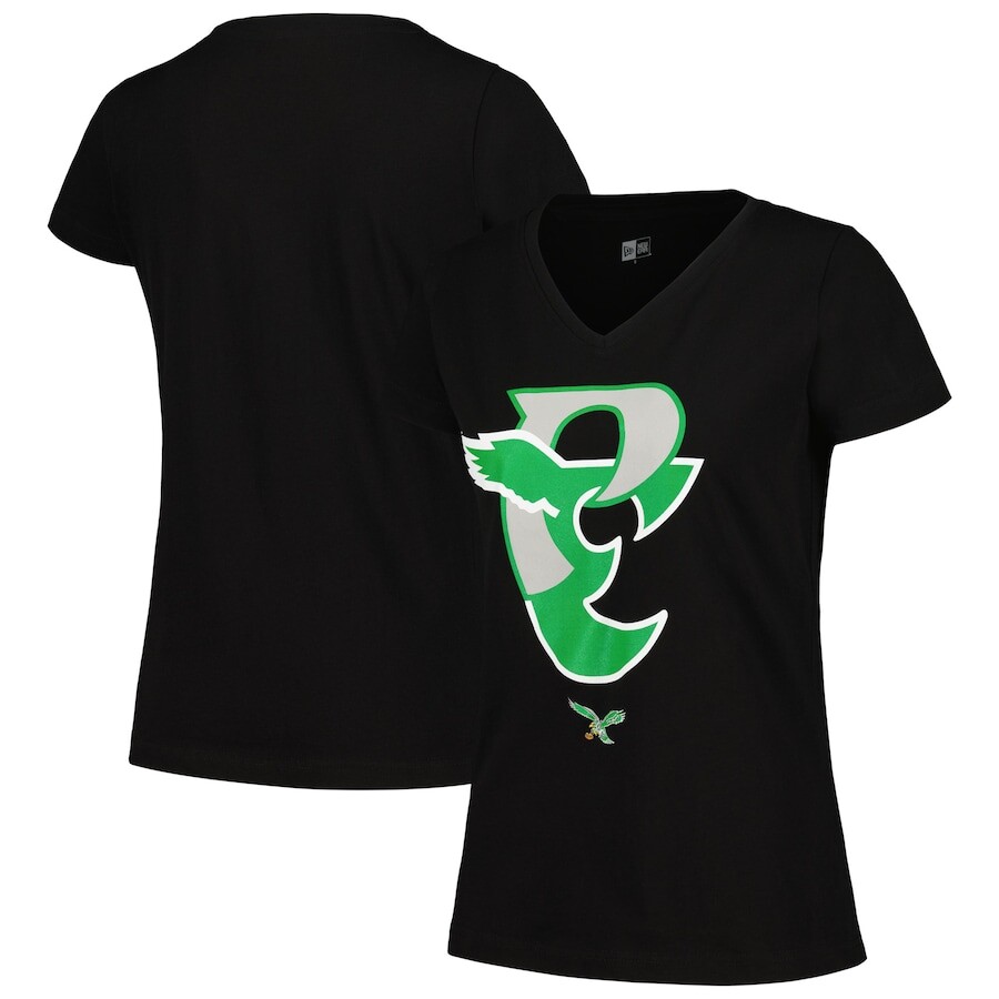 

Футболка с коротким рукавом New Era Philadelphia Eagles, черный