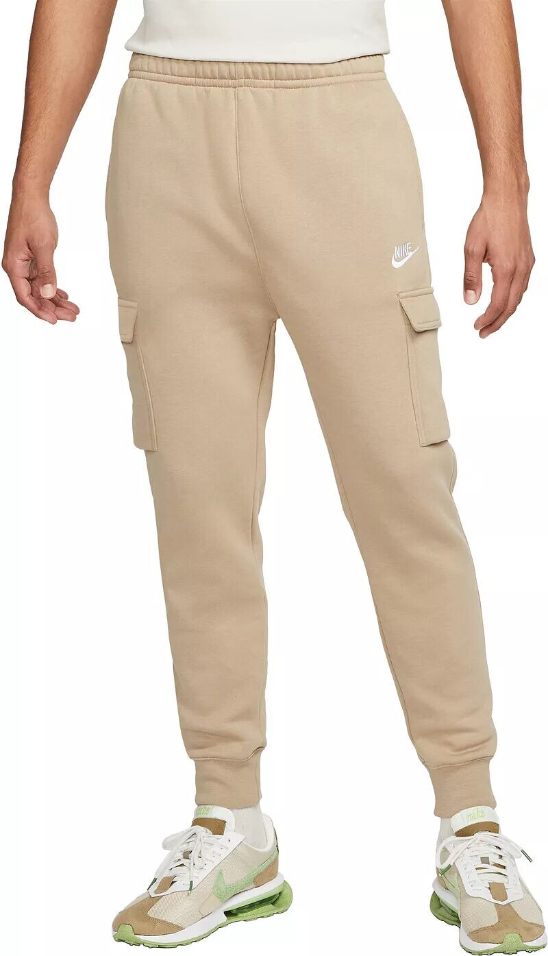 

Мужские флисовые брюки-карго Nike Sportswear Club, хаки