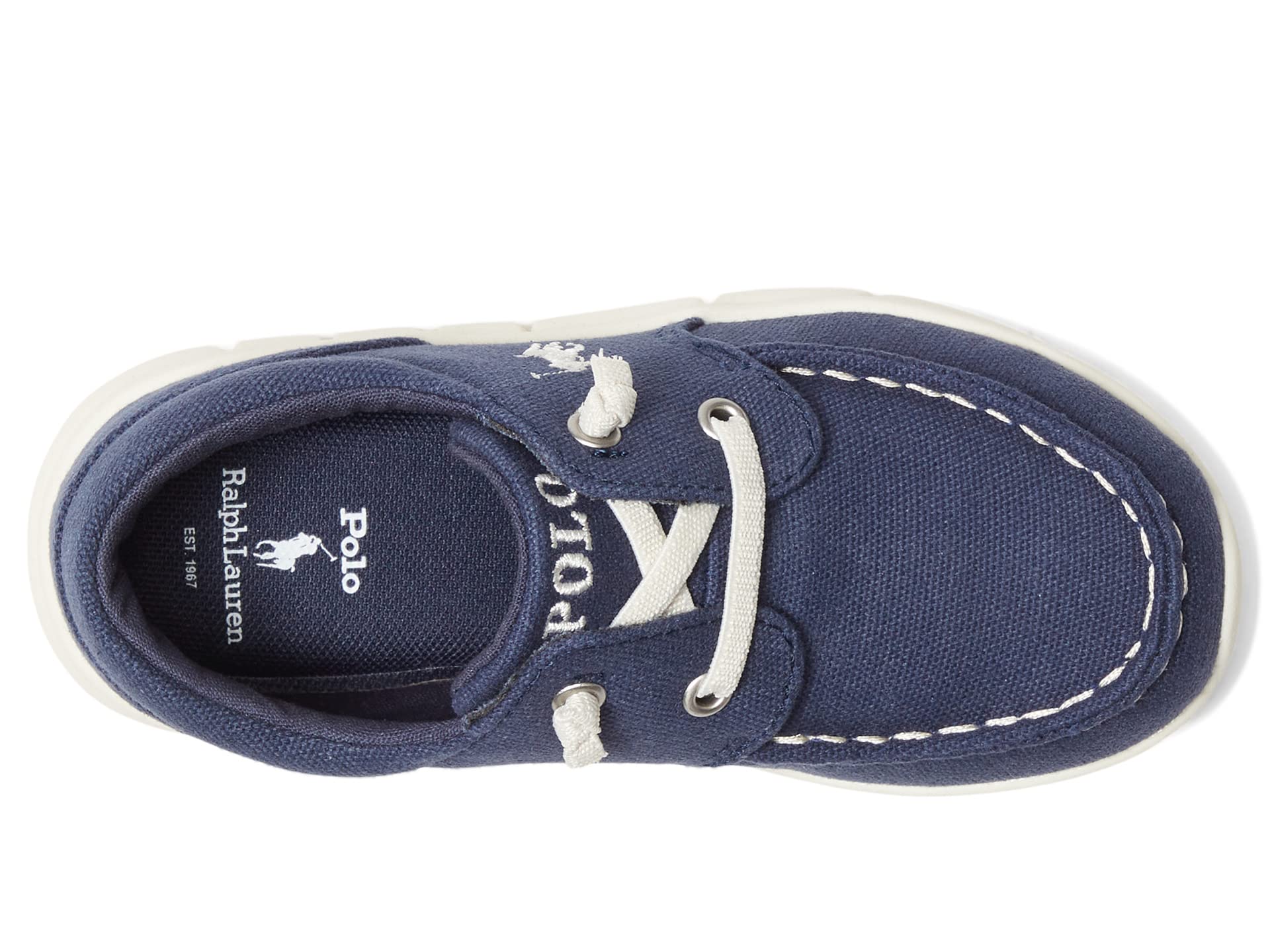 

Кроссовки Polo Ralph Lauren Kids Barnes Casual Moc (Little Kid)