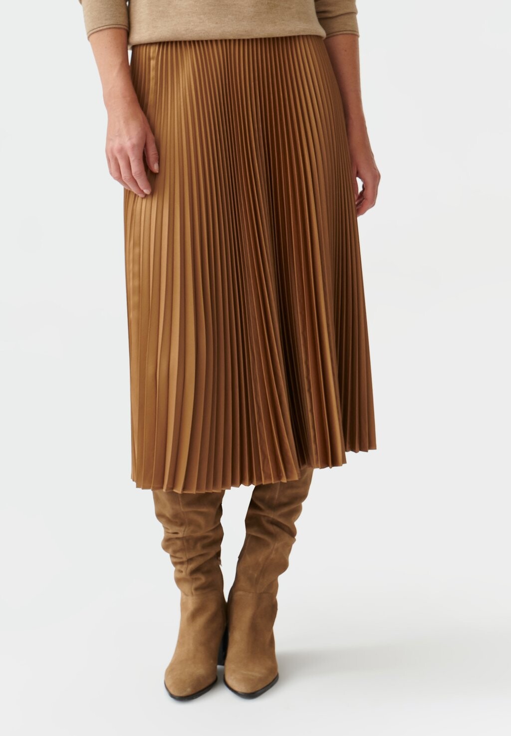

Юбка А-силуэта BRIMI TATUUM, цвет beige camel
