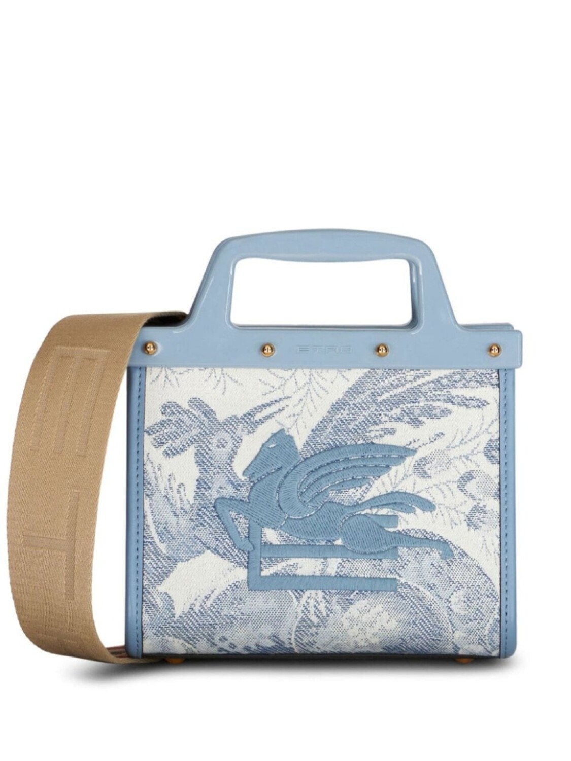 

ETRO маленькая сумка-тоут Love Trotter, синий
