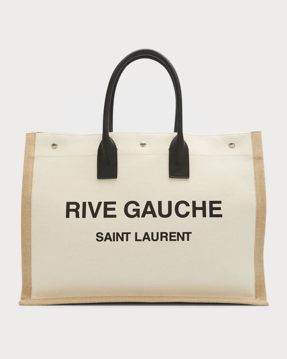 

Мужская холщовая большая сумка Rive Gauche Saint Laurent