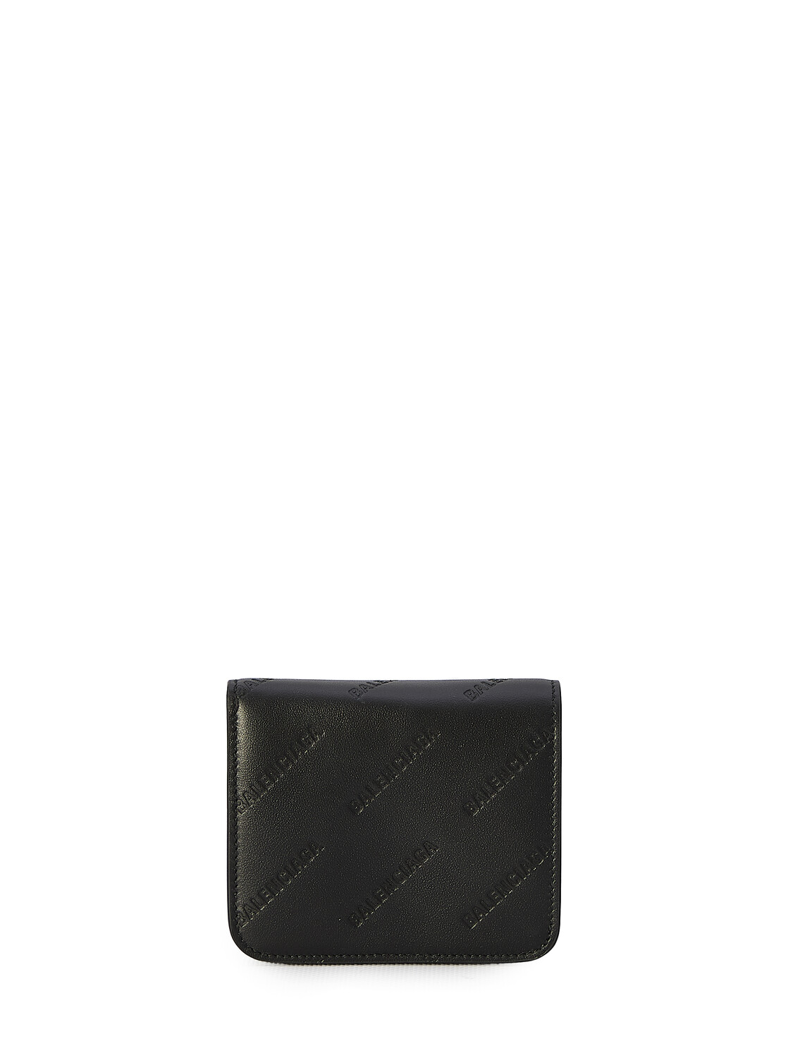 

Кошелек Balenciaga All Over Logo, черный