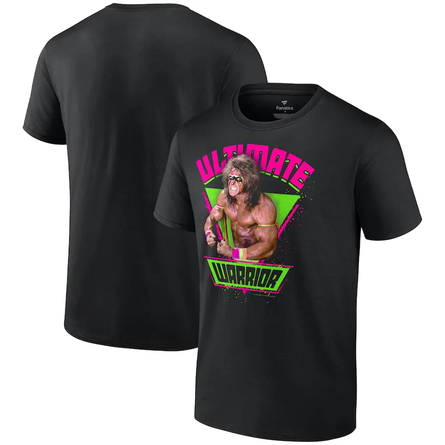 

Футболка с коротким рукавом Fanatics Branded The Ultimate Warrior, черный