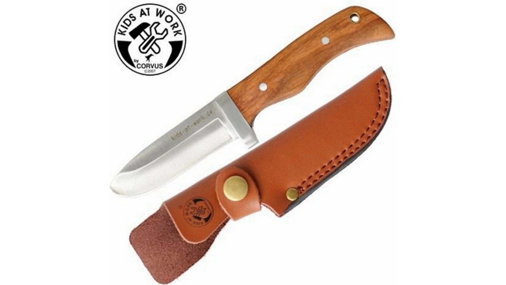 Дорожный нож Corvus нож для прививок деревянная рукоятка