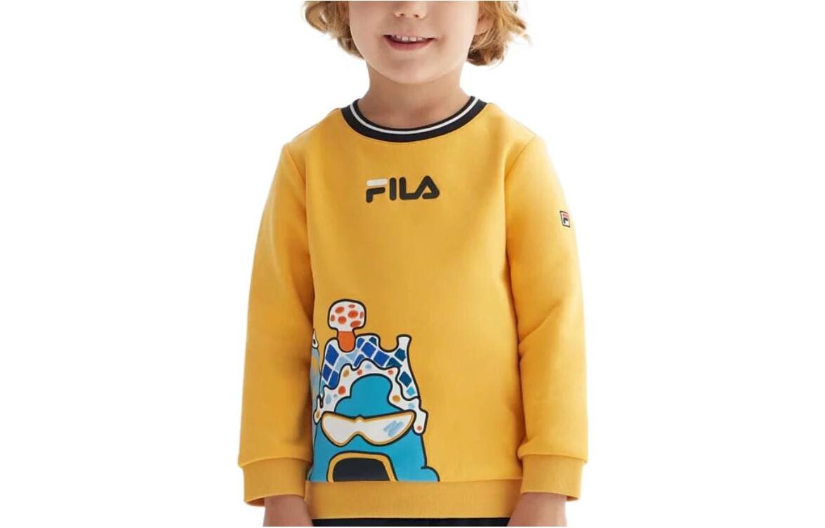 

Детская толстовка Fila Kids, желтый