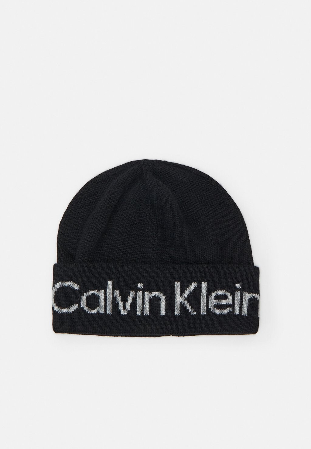 

Шапка Logo Reverso Tonal Beanie Calvin Klein, черный