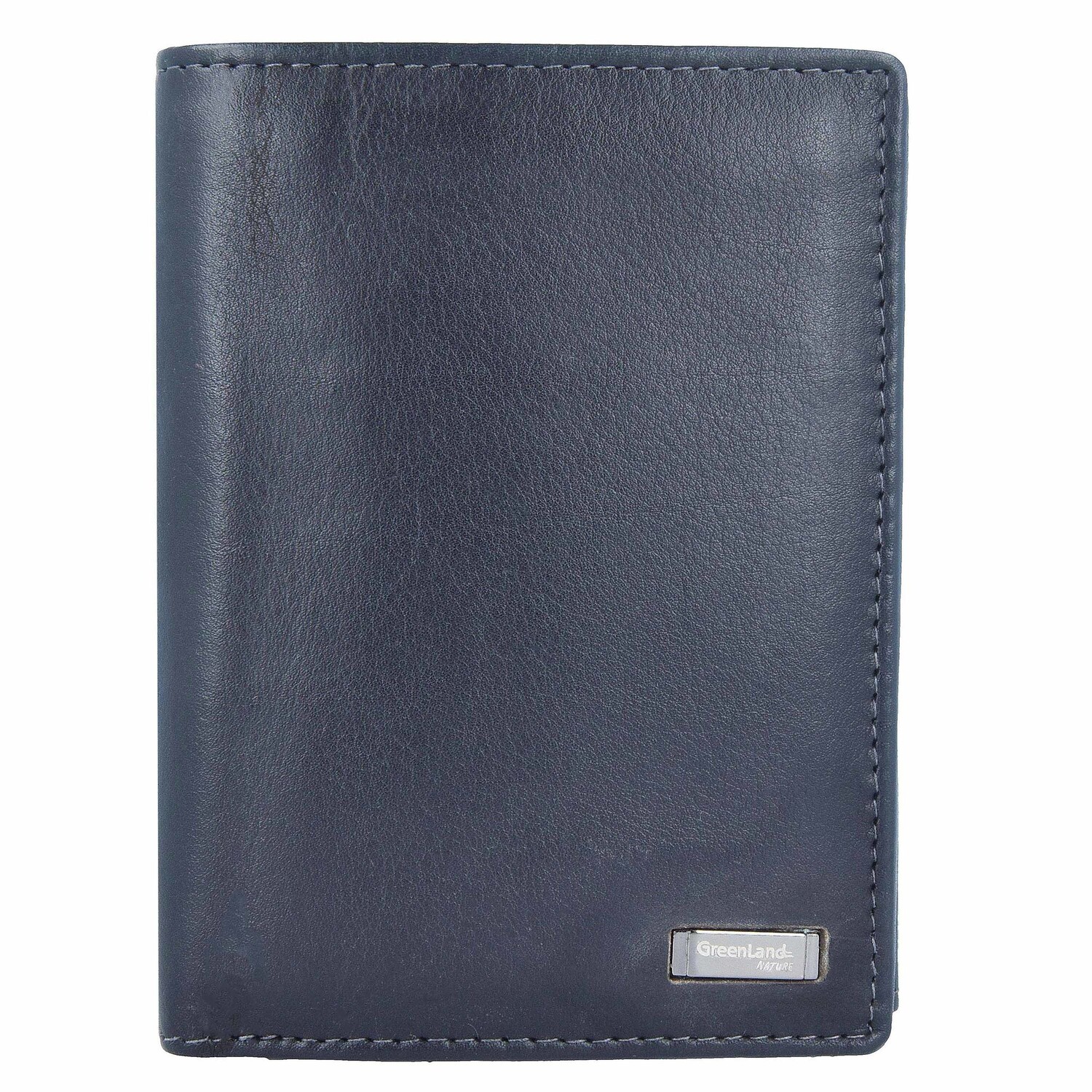 

Кошелек Greenland Nature Black Nappa RFID 9,5 см, черный