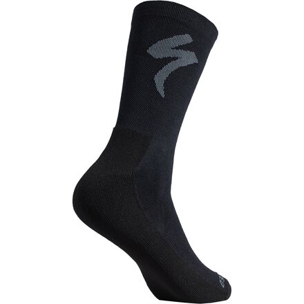 Легкие высокие носки с логотипом Primaloft Specialized, черный