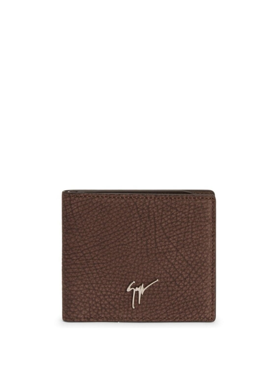

Giuseppe Zanotti бумажник Albert с логотипом, коричневый