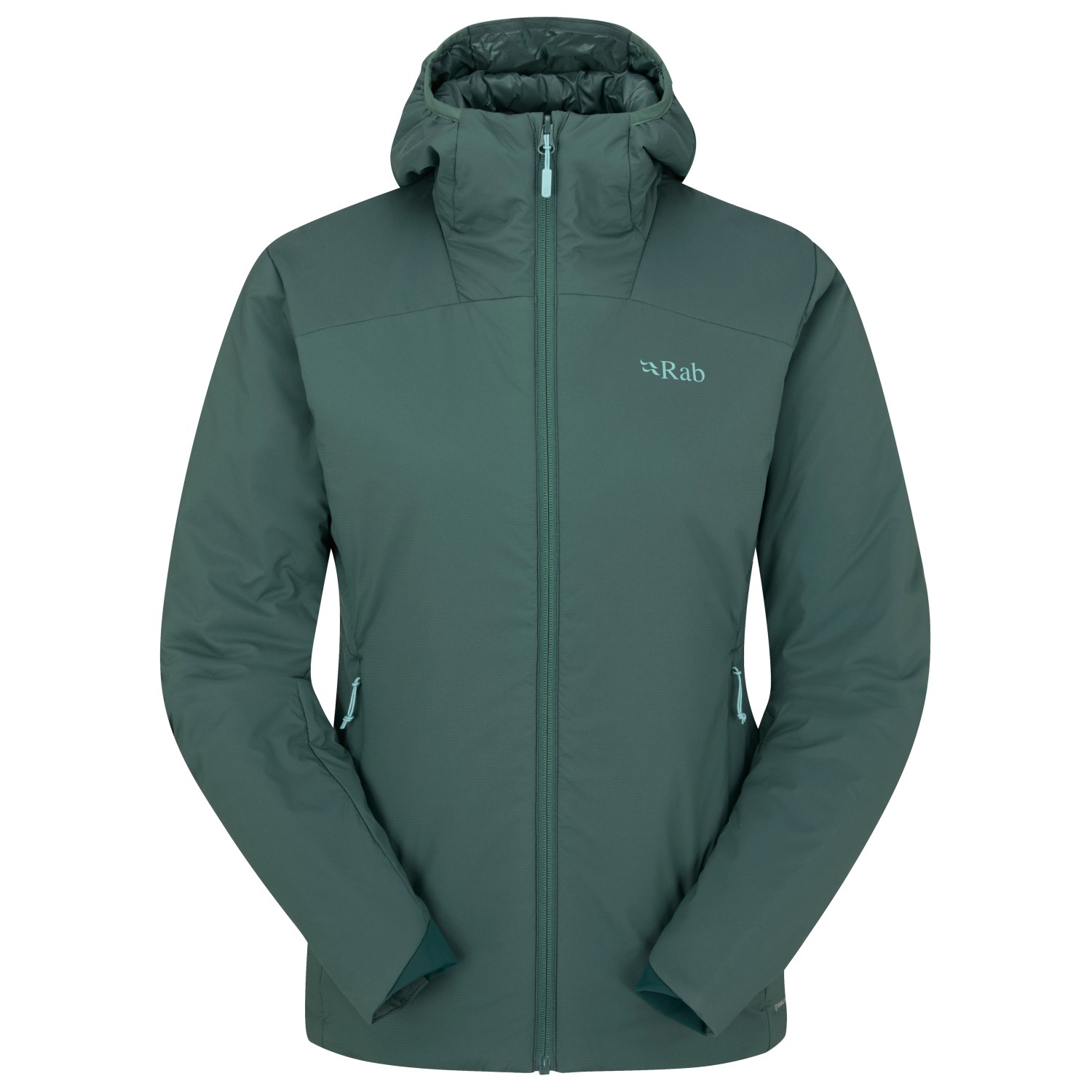 цена Куртка из синтетического волокна Rab Women's Xenair Alpine Light, цвет Green Slate