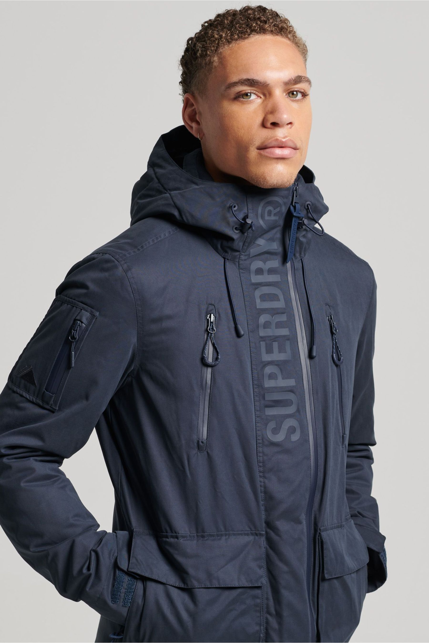 

Ветровка Ultimate SD из микрофибры Superdry, синий