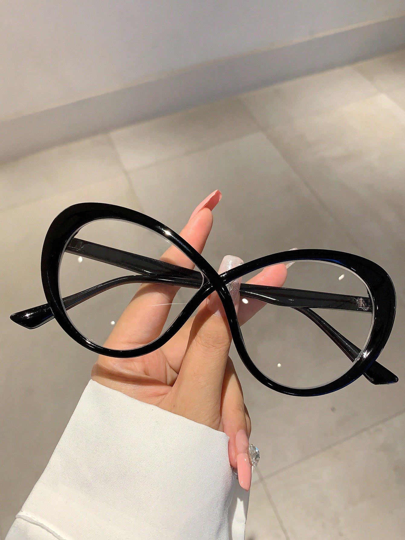 1шт модные декоративные очки без рецепта с новым многоцветным дизайном плоских линз