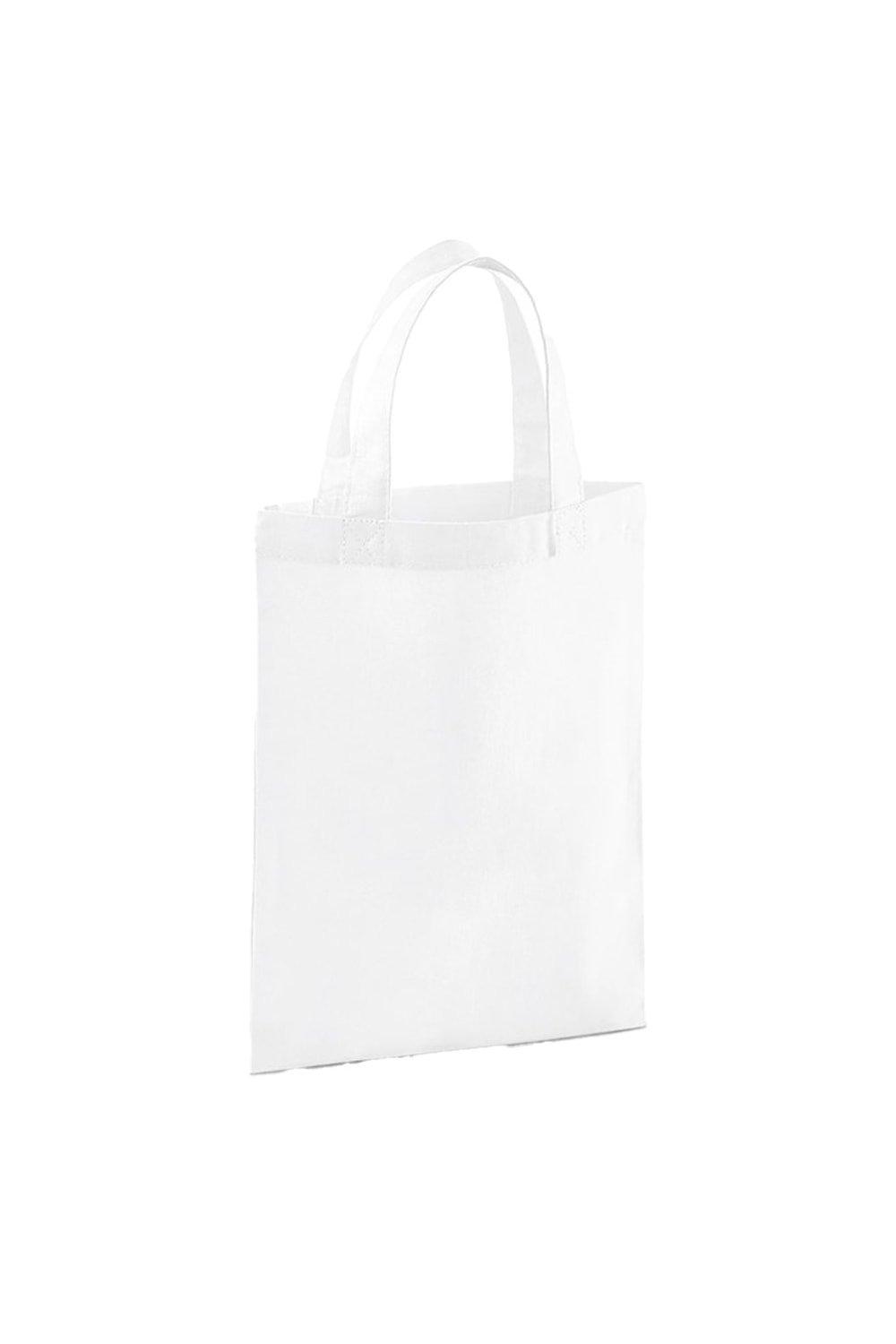 Хлопковая сумка для вечеринок Westford Mill, белый набор шпулек reach bbn 25 1217