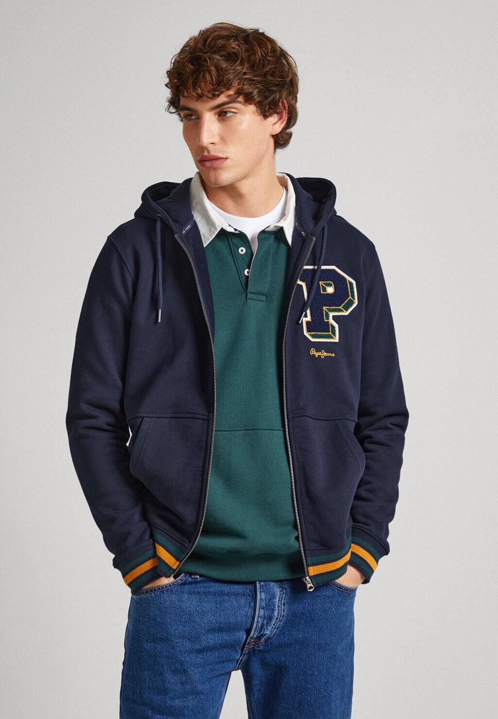 

Толстовка Pepe Jeans, цвет marine