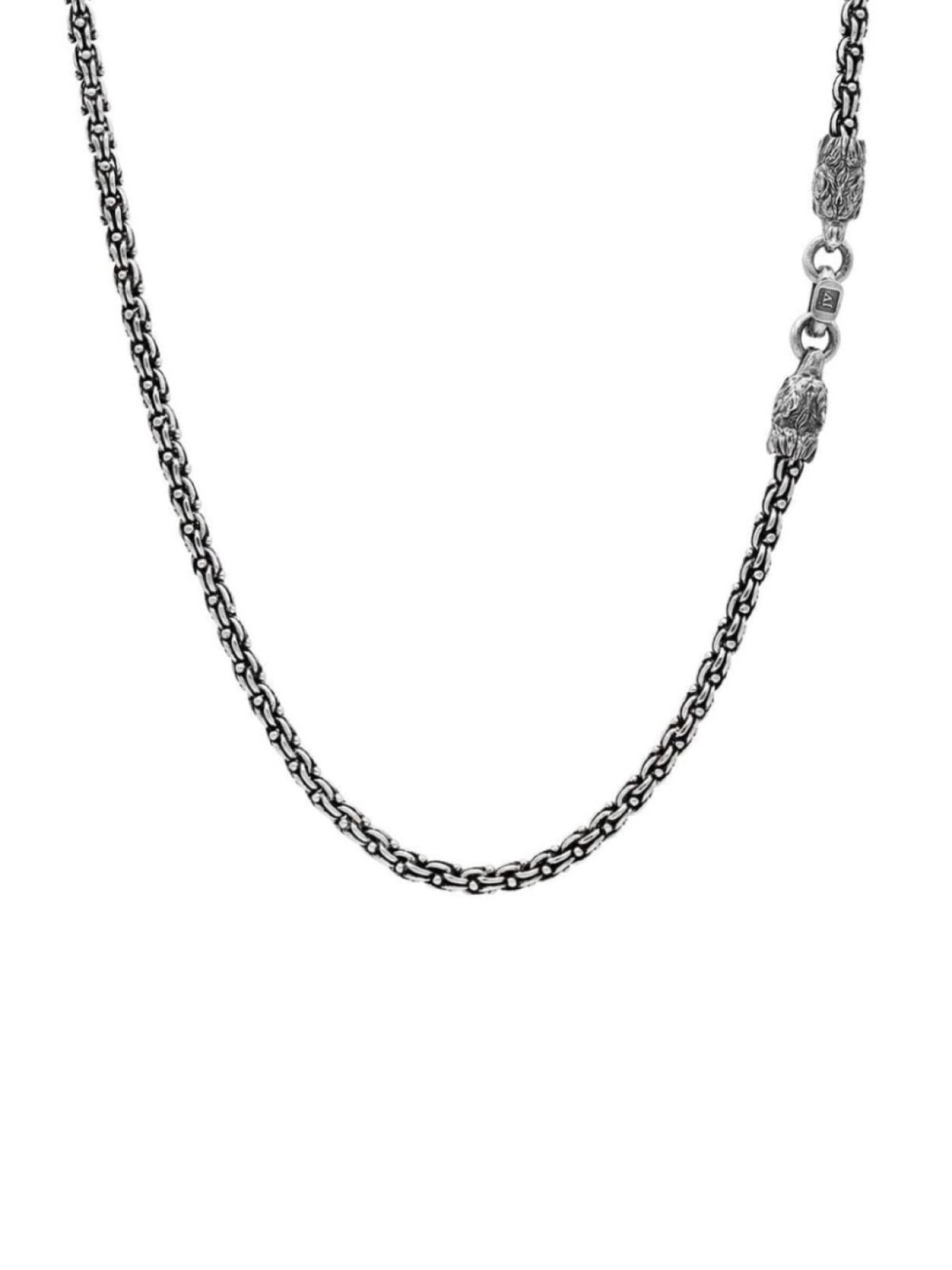 

Серебряная цепочка на шею John Varvatos, серебряный