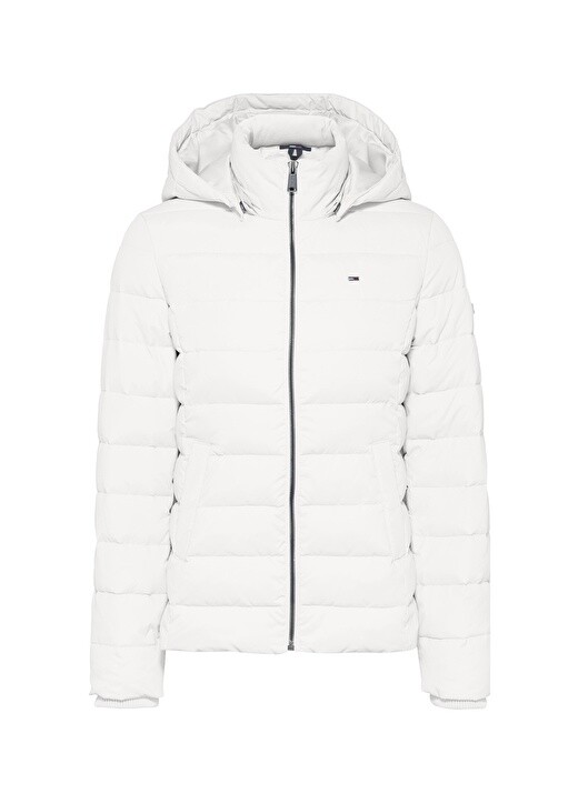 

Белое женское пальто Tommy Jeans, Белый