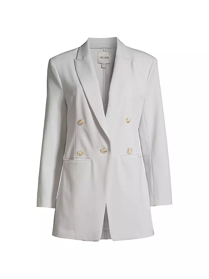 

Однобортный пиджак The Avenue Nic+Zoe, серый