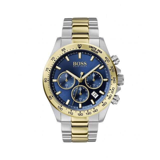 

Мужские часы Hero Sport Lux с хронографом 1513767 Hugo Boss, серебряный