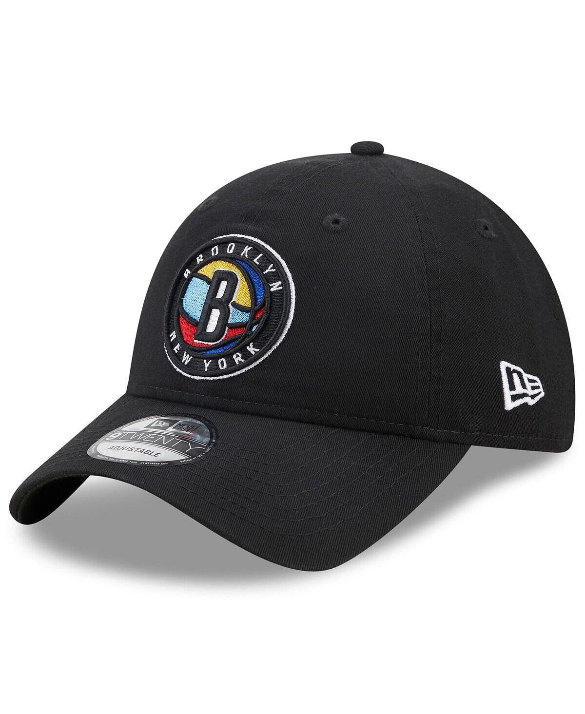 

Мужская черная регулируемая кепка Brooklyn Nets City Edition 2022/23 9FIFTY Snapback New Era