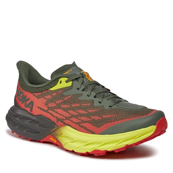 

Кроссовки Hoka SpeedgoatWide, зеленого цвета, Зеленый