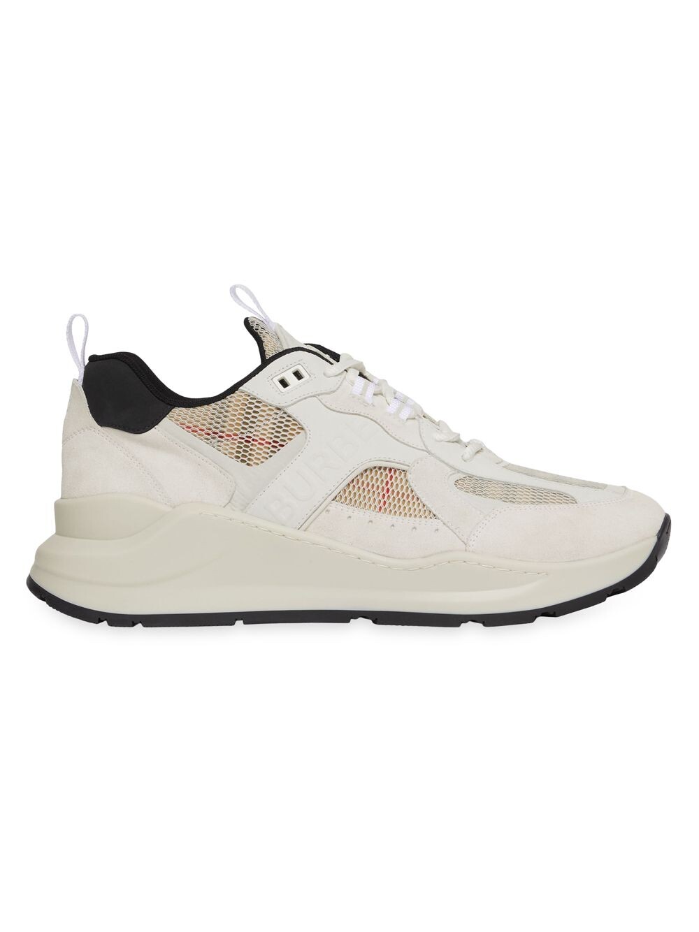 

Кроссовки Sean II из замши и кожи Burberry, бежевый