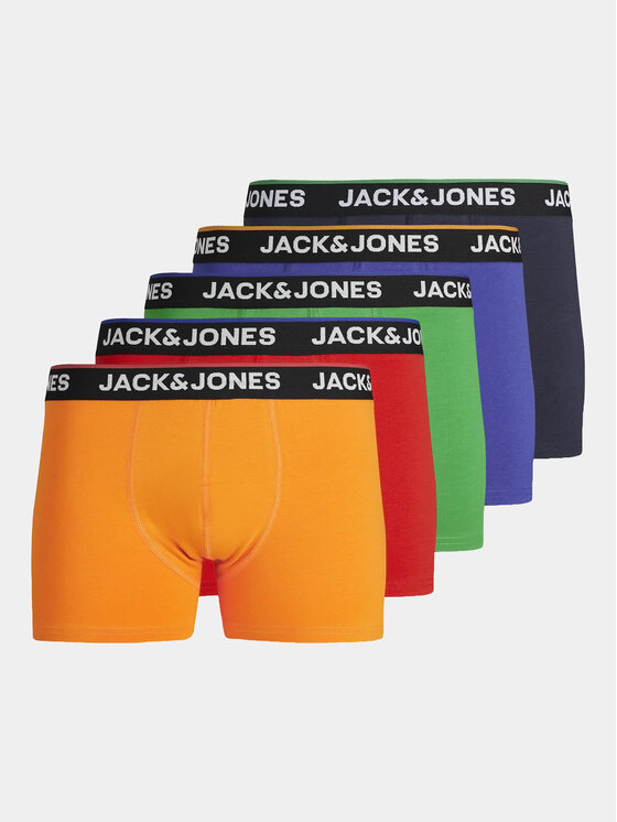 

Комплект из 5 боксеров Jack&Jones, мультиколор